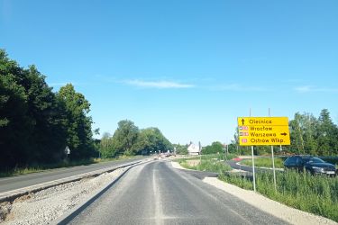 Przypominamy o zmianach w organizacji ruchu związanych z budową Wschodniej Obwodnicy Oleśnicy